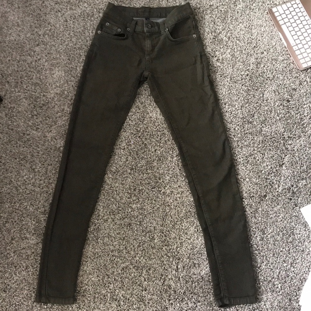 army green carmar jeans